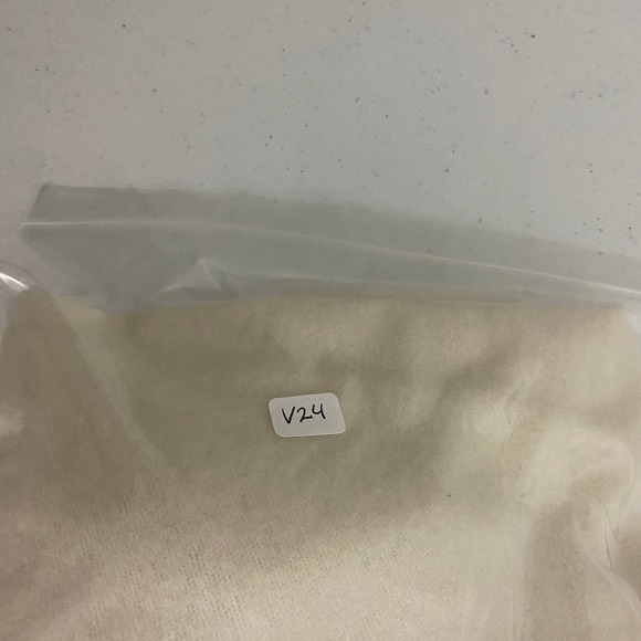 Free People Treasure Turtleneck Sweater Cashmere Ivory Womens Small - Picture 8 of 8